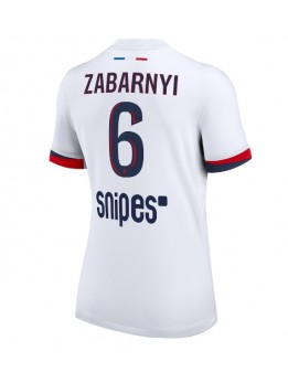 Paris Saint-Germain Illia Zabarnyi #6 Replika Borta Kläder Dam 2025-26 Kortärmad